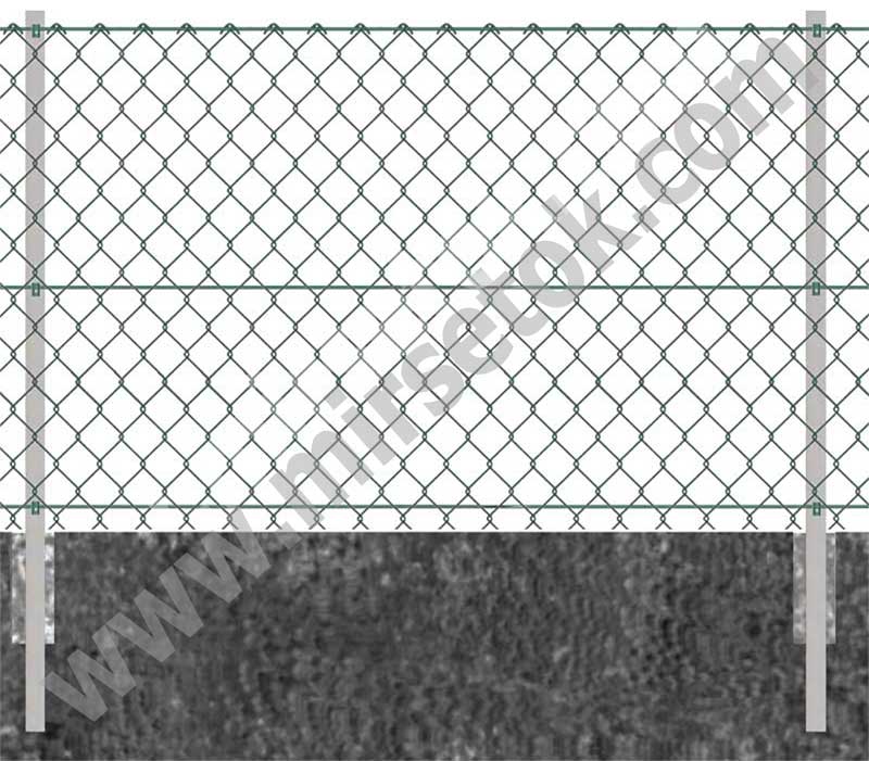Забор из сетки-рабицы своими руками: инструкция от 